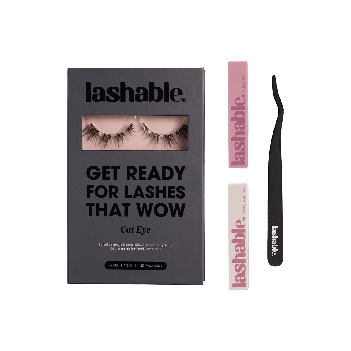Lashable CAT EYE startovací sada (7-16mm) - Lashable