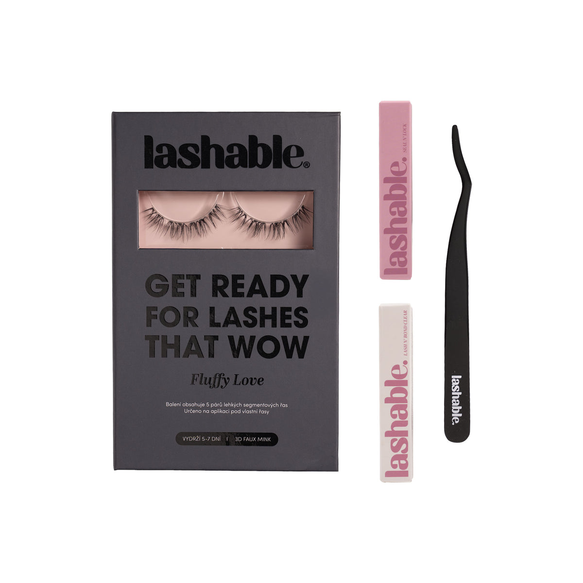 Lashable FLUFFY LOVE startovací sada (8-13mm) - Lashable