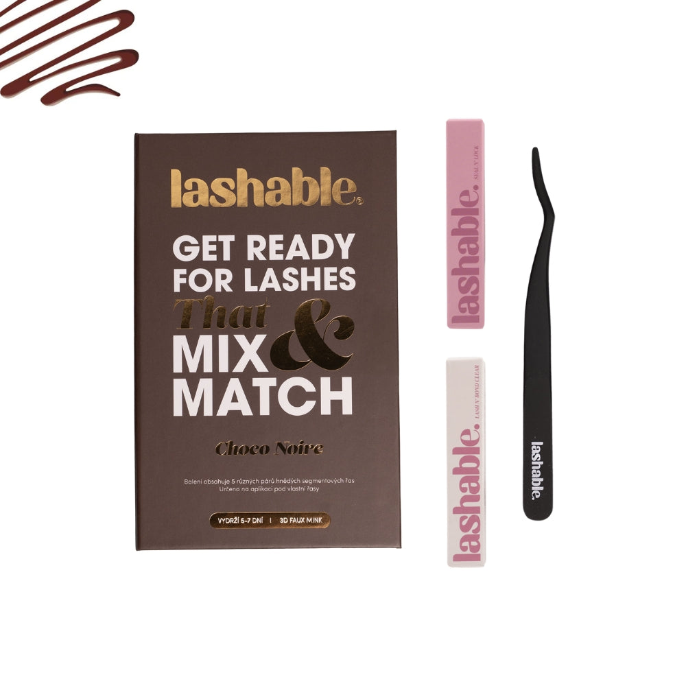 Lashable CHOCO NOIRE mixed startovací sada - Lashable
