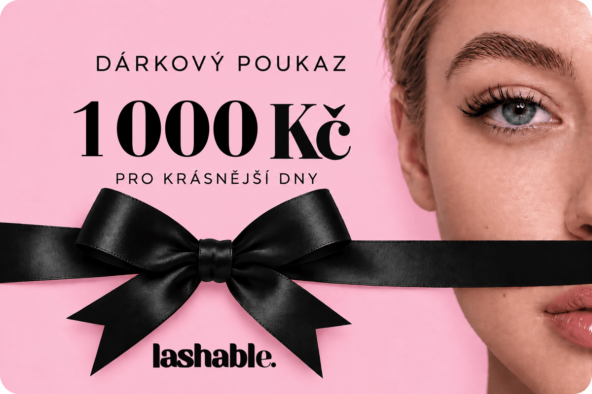 Lashable digitální dárkový poukaz - Lashable