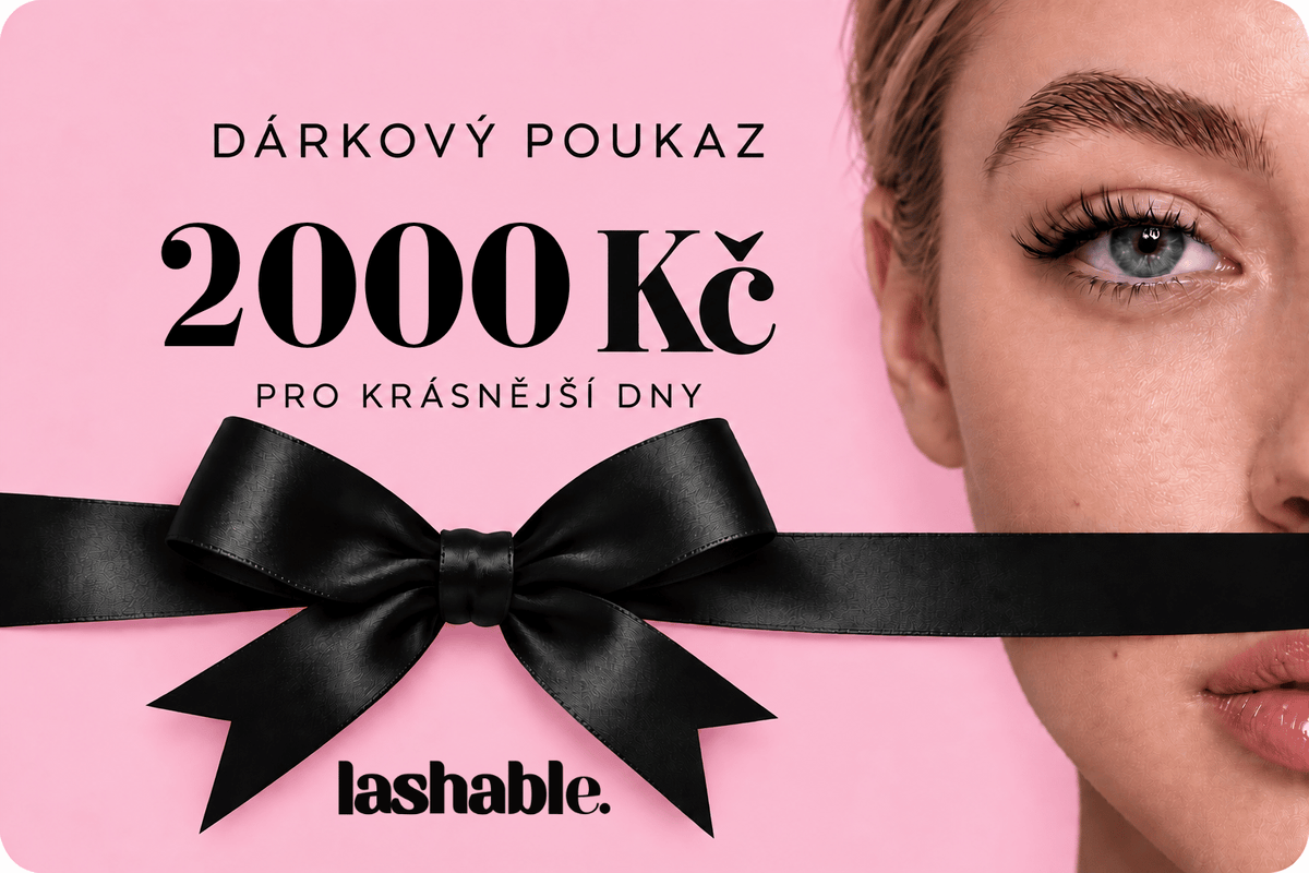 Lashable digitální dárkový poukaz - Lashable