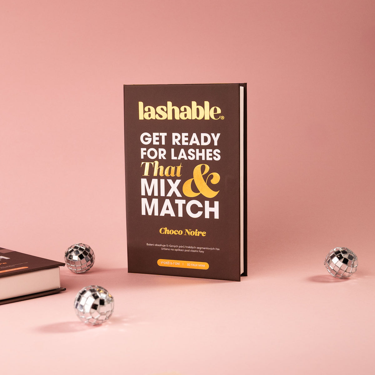 Lashable CHOCO NOIRE - hnědé řasy - Lashable