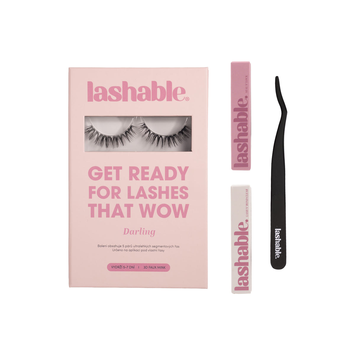 Lashable DARLING startovací sada (7-13mm) - Lashable