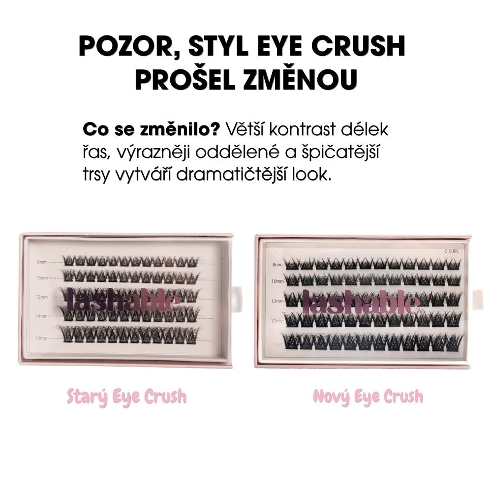 Lashable EYE CRUSH samolepicí pre-glued řasy - Lashable