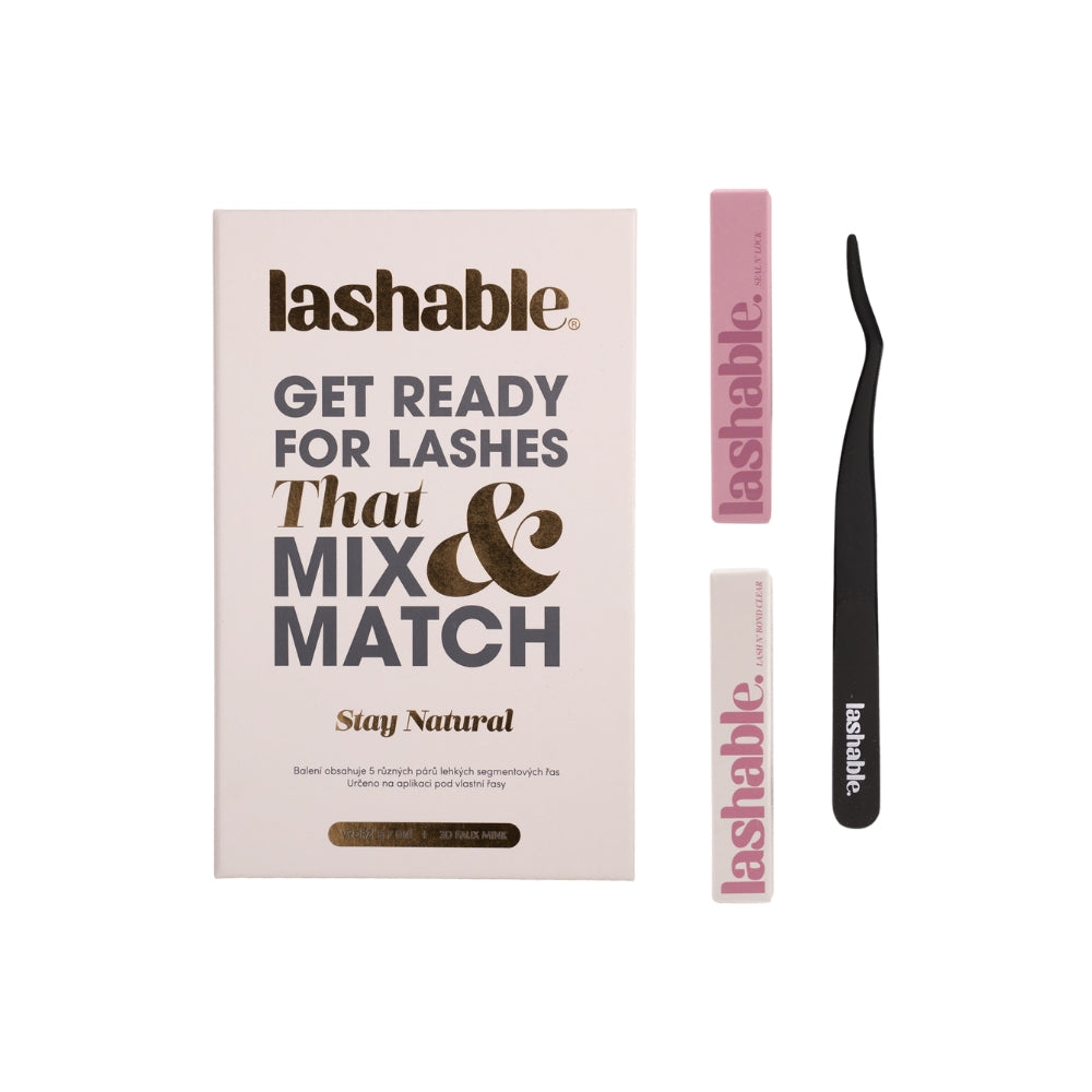 Lashable STAY NATURAL mixed startovací sada - Lashable